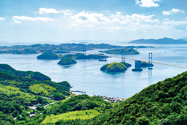亀老山展望台　四万十川／愛媛県