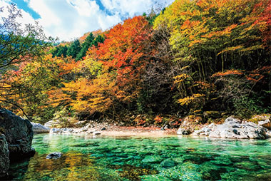 阿寺渓谷／長野県