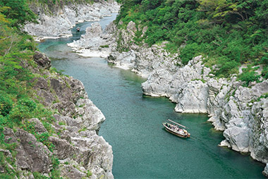 大歩危峡／徳島県