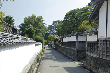 萩城城下町／山口県
