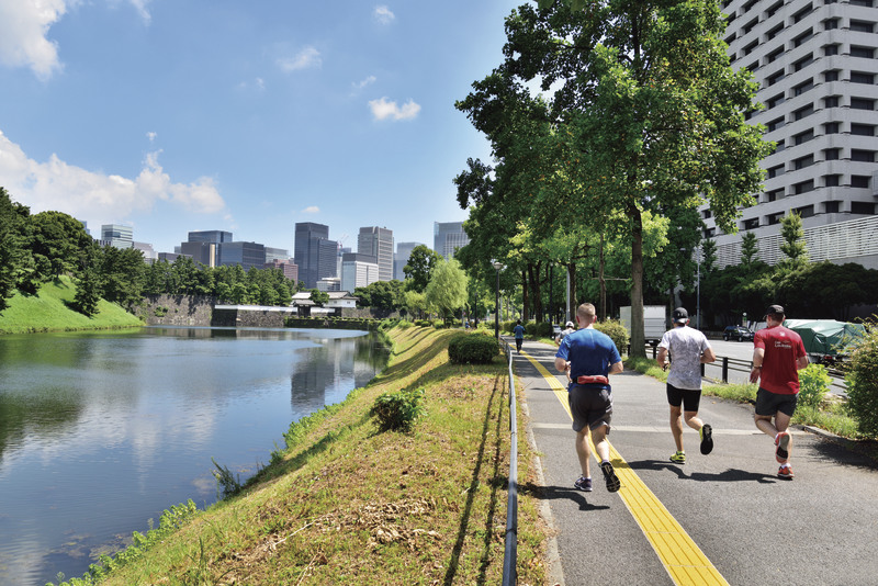 いつもと違うコースを走って気分転換 おすすめランニングコース 東京編 テンツキ旅行 添乗員付きツアーの専門窓口